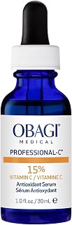 Obagi Medical Professional-C Vitamin C Serum 15% Size: 1 Fl Oz – Helps Brighten Skin Tone and Minimize the Appearance of Fine Lines & Wrinkles