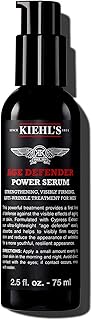 Kiehl's Age Defender Power Face Serum, Anti-Aging Firming Facial Serum for Men, Reduces Look of Fine Lines & Wrinkles, Quick-Absorbing, Lightweight, with Cypress Extract & Adenosine - 2.5 fl oz