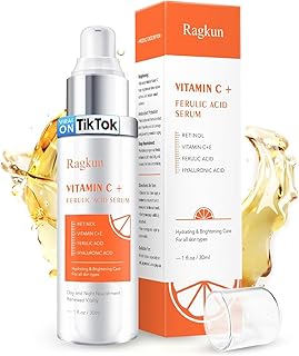 Ragkun 20% Vitamin C Serum, Retinol Serum for Face