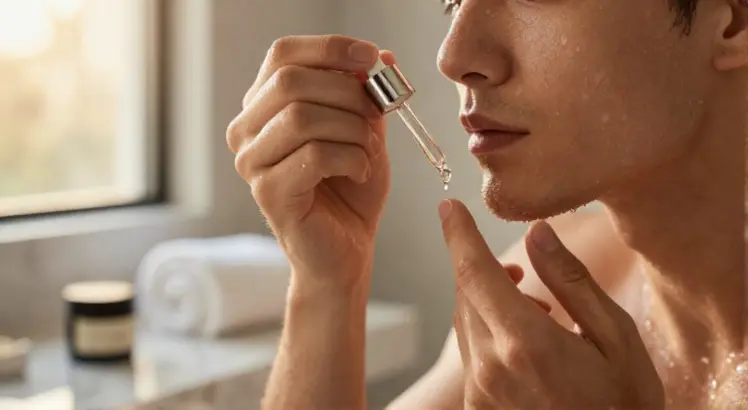 is vitamin c serum good for men face